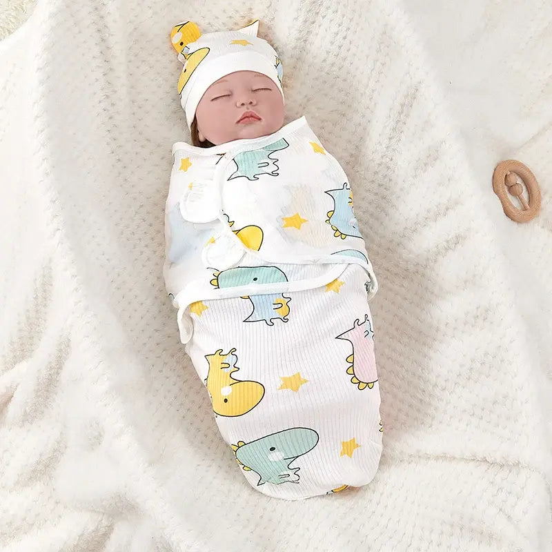 Swaddle Wrap With Hat