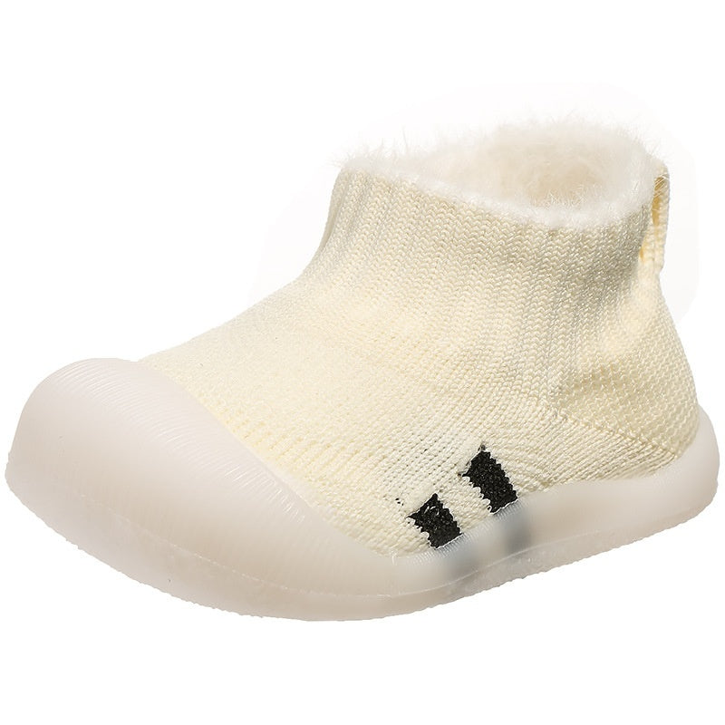 Safe Viyella Baby Sock Shoes