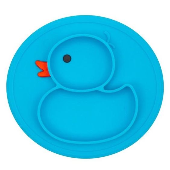 Baby Duck Shape Silicone Plate