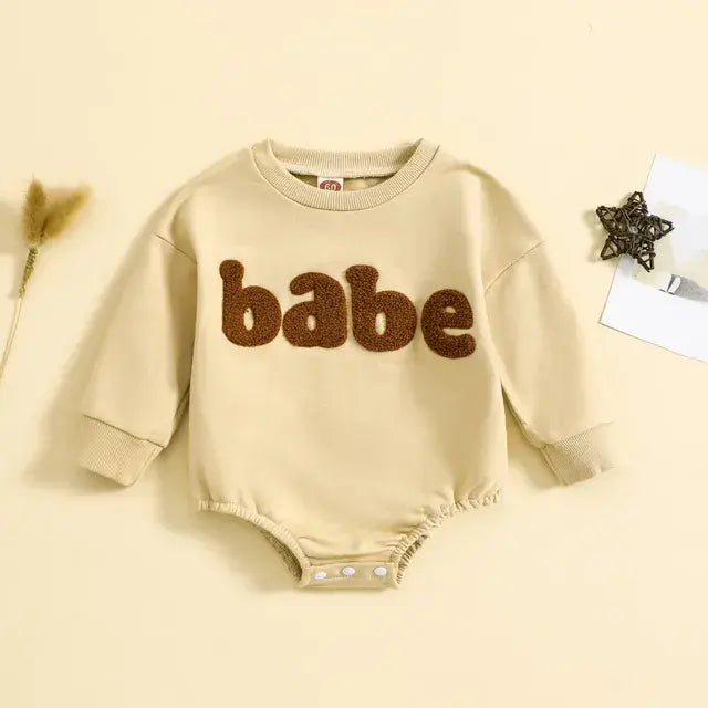 Newborn Sweatshirt Onesie