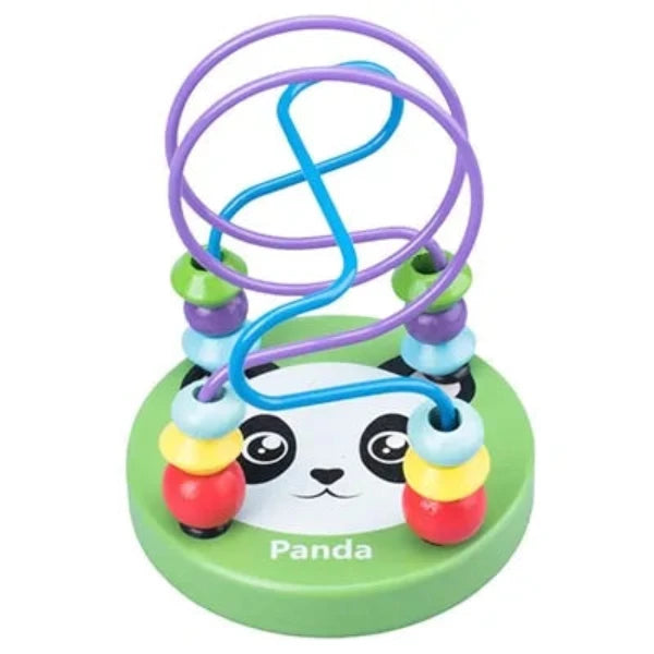 Baby Wooden Bead Roller Coaster