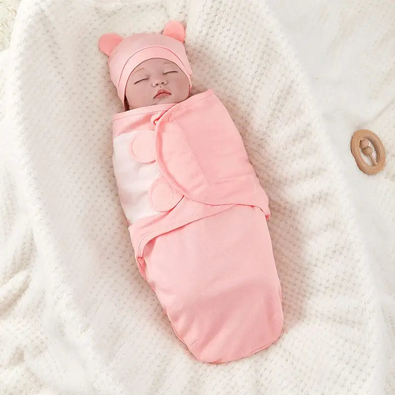 Swaddle Wrap With Hat