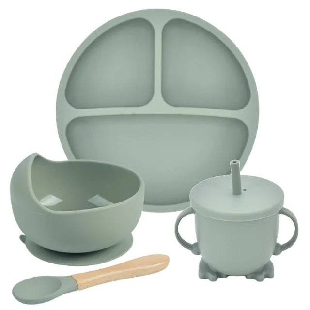 Silicone Baby Dinner Set