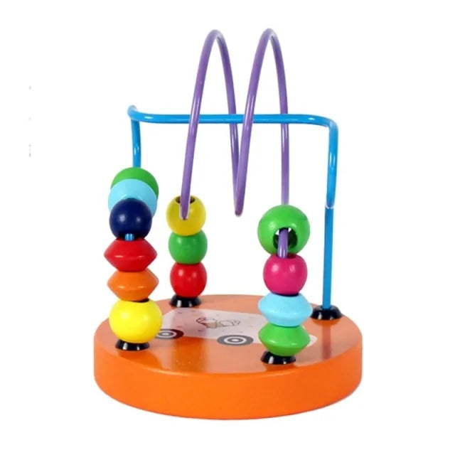 Baby Wooden Bead Roller Coaster