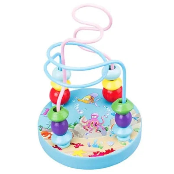 Baby Wooden Bead Roller Coaster