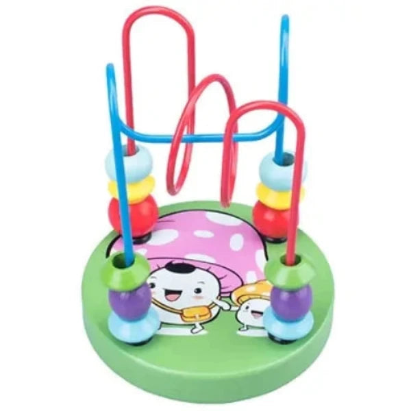 Baby Wooden Bead Roller Coaster